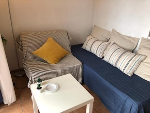 50M Plage T2 Grande Terrasse Vue Mer Climatise Piscine Chauffee, Parking Clos Gratuit Санари-сюр-Мер Екстериор снимка